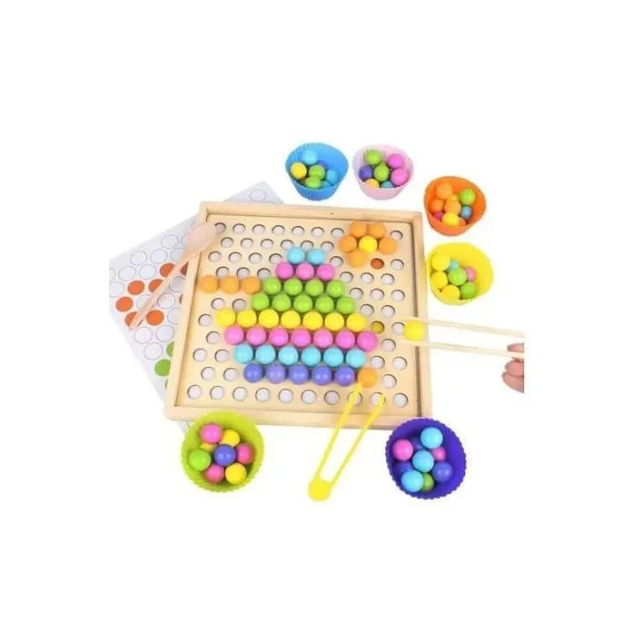 BEADED MEMORY GAME TWO IN ONE