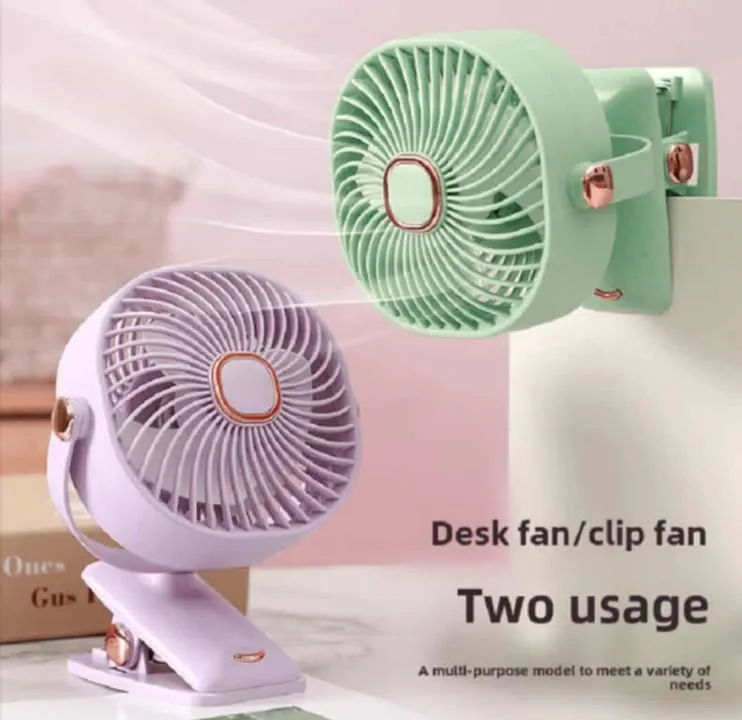 Ventilateur à pince - Ventilateur rechargeable