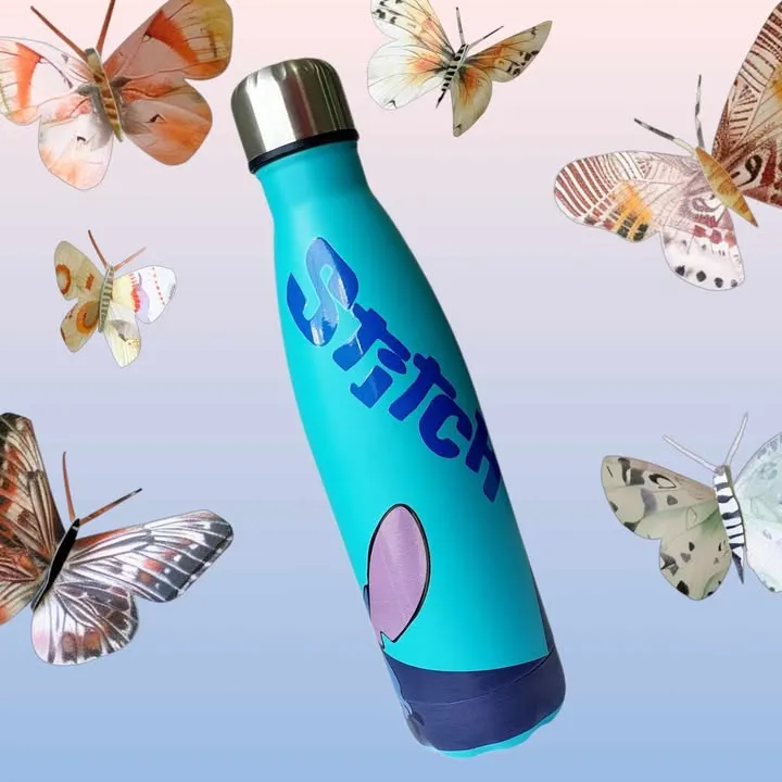 Gourde isotherme Stitch – Acier inoxydable - 500ML