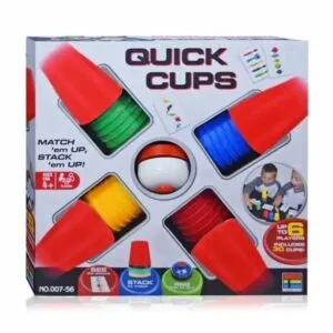 Jeu de cartes Vitesse – Tasses Trompette & Tasses Grandes