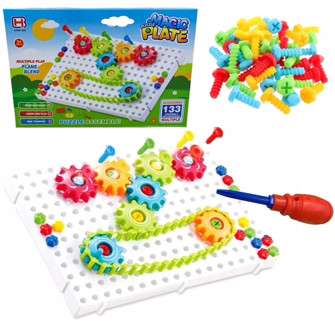 Magic Puzzle Plate
