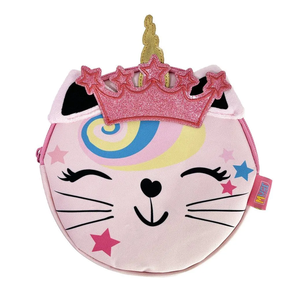 Sac à dos d'école maternelle Must Team Cat 1 avec sac banane et bandoulière amovibles