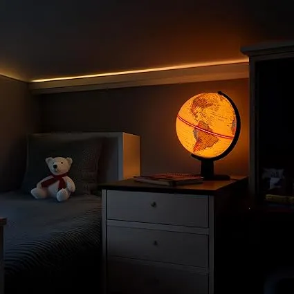 GLOBE LUMINEUX 25D FRANCAIS