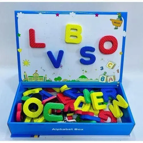MAGNETIC ALPHABET BOX