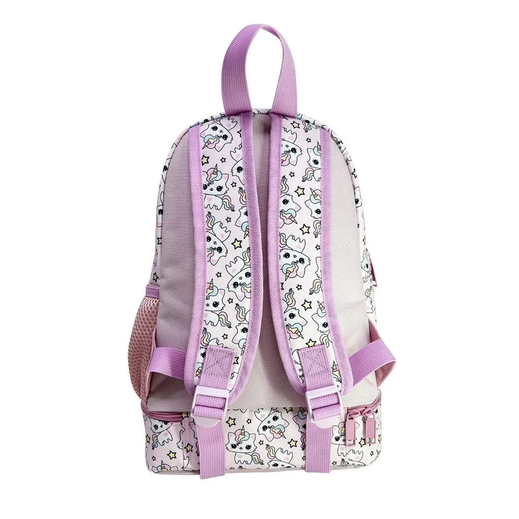 Sac à dos d'école maternelle Must Team Chaton avec sac à lunch isotherme