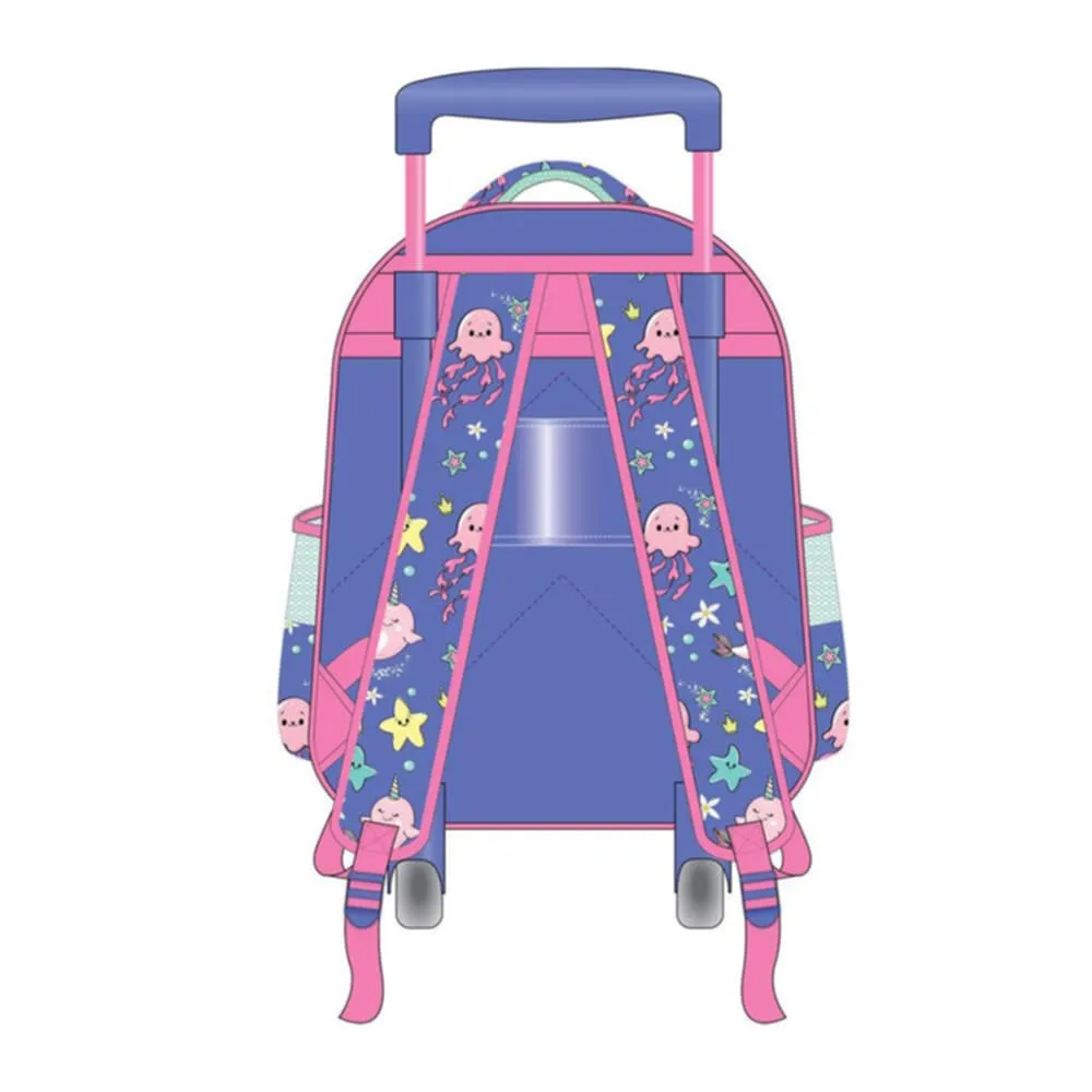 Sac à dos d'école à roulettes,  2 compartiments, pour la maternelle