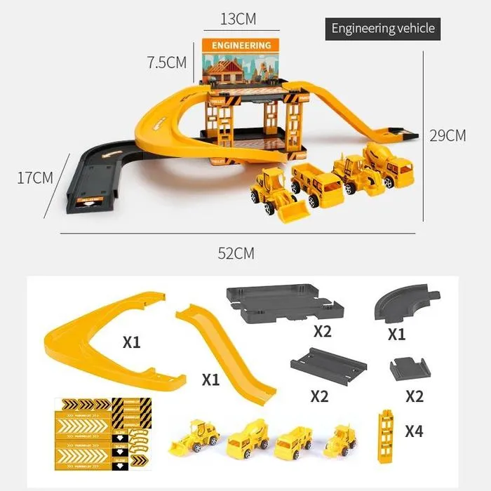 TRUCK PARKING LOT SET