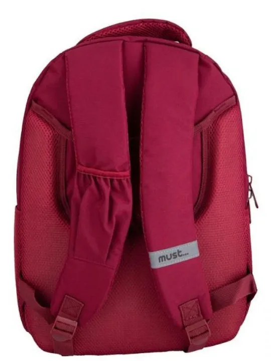 SAC A DOS MUST 3 POCH BORDEAU