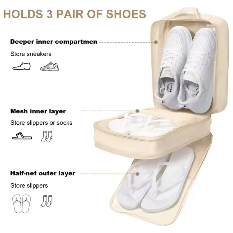 Sac Organisateur de Chaussures Imperméable en Polyester