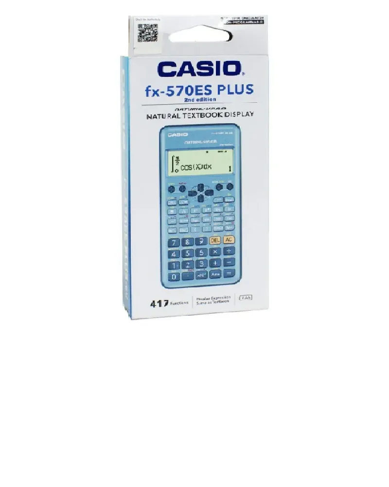 Casio Calculator fx-570ES Plus – Blue