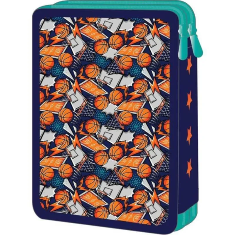 Trousse scolaire à double remplissage Must