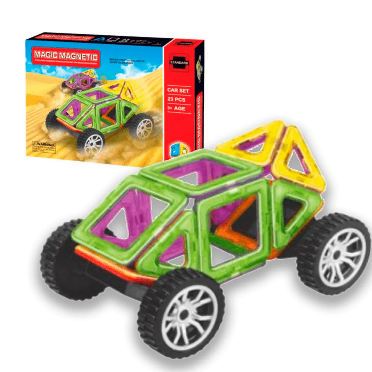 MAGIC MAGNETIC CAR SET