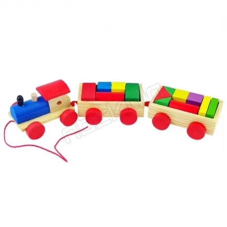 THE THREE SECTION TRAIN BLOCKS