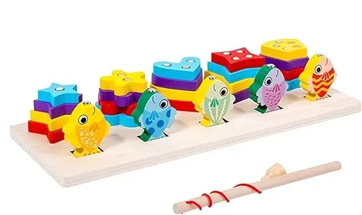 multifonctionnel en bois pour tri de formes géométriques, jouet pour enfants