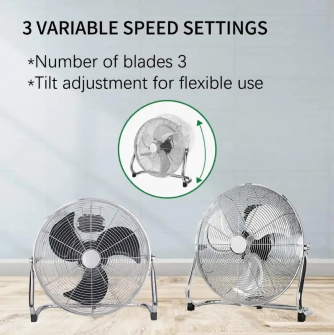 Ventilateur de sol  en métal