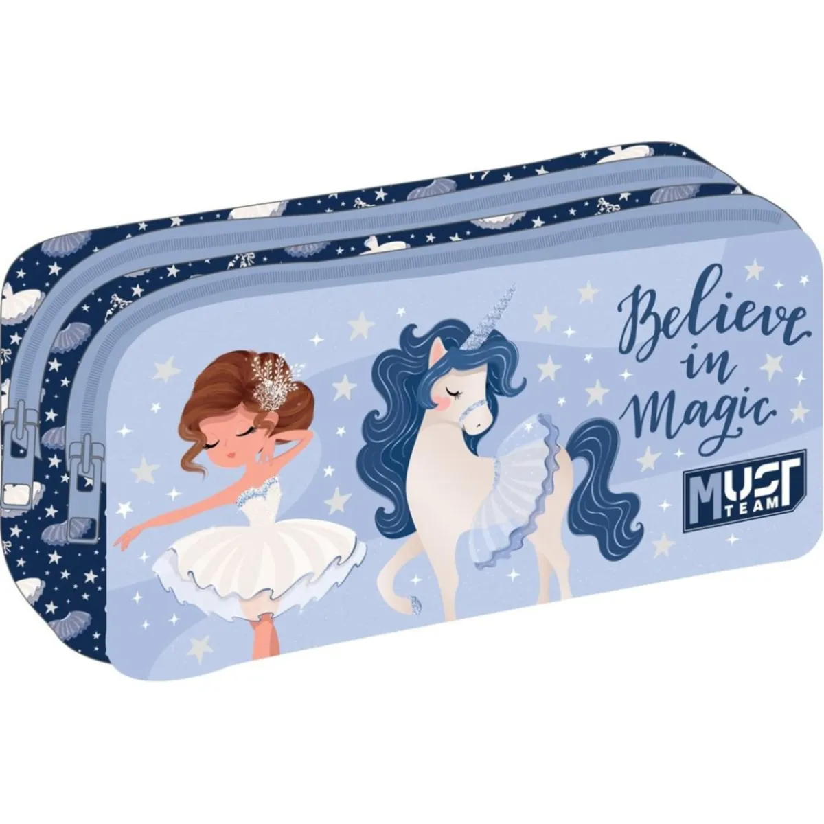 Trousse scolaire Barrel Must  avec 2 compartiments