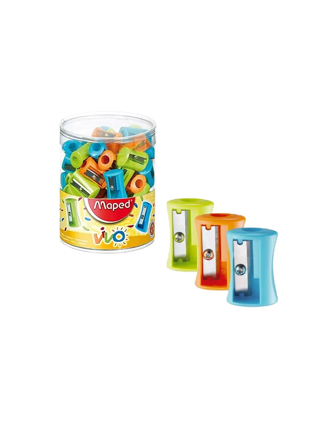 Taille Crayon MAPED Plast Vivo - 1 Trou