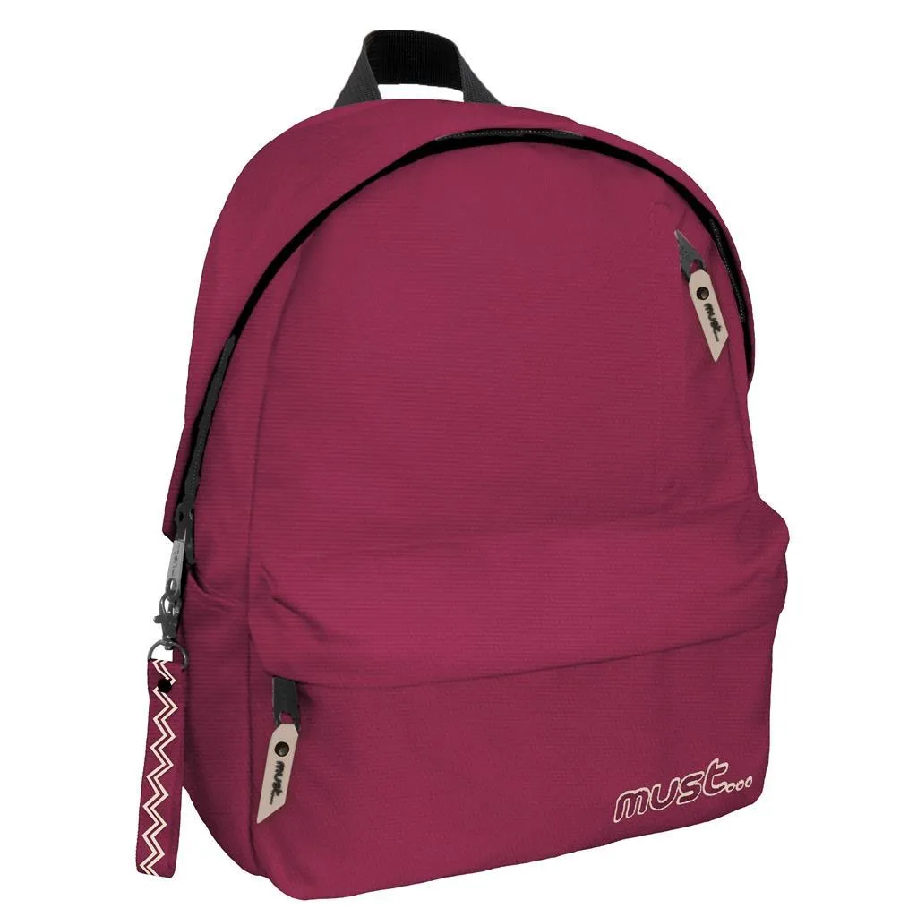 SAC A DOS MUST BORDEAU