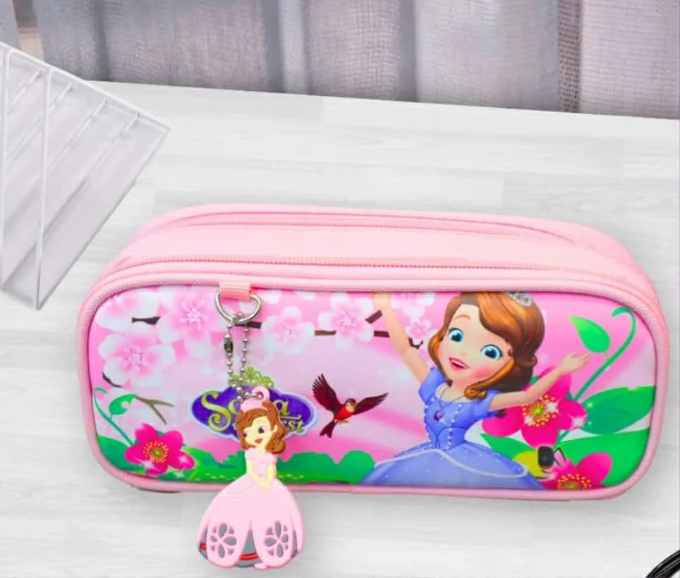Trousse Scolaire, DOUBLE COMPARTIMENTS