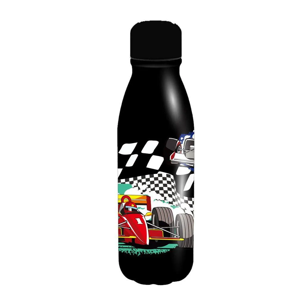 Gourde en aluminium Must Team 550 ml avec couvercle 4 modèles