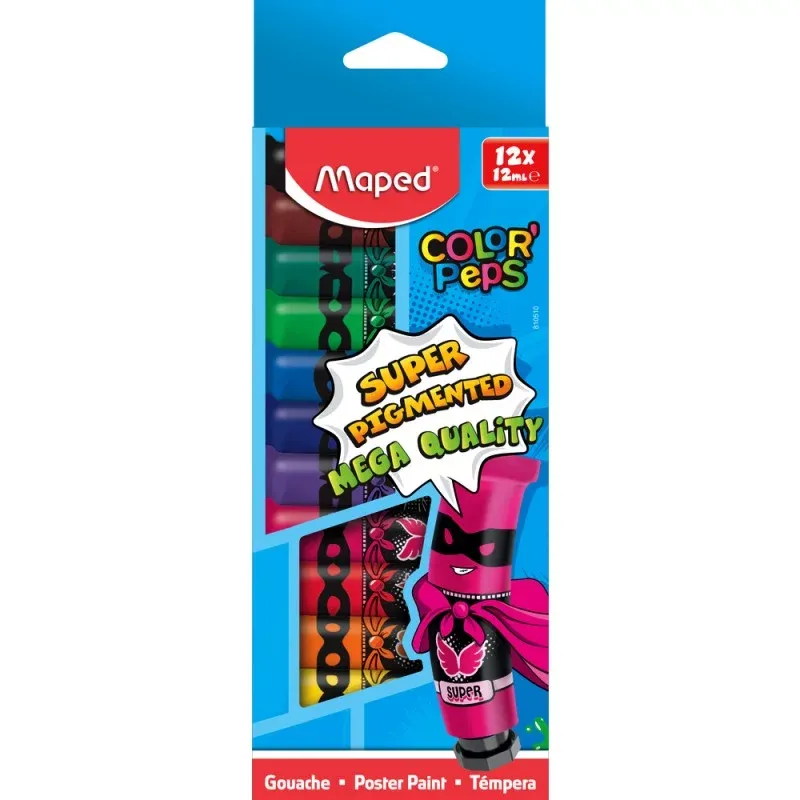 couache poster paint témpera