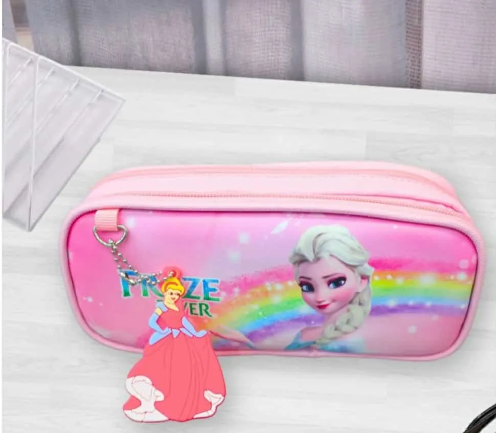 Trousse Scolaire, DOUBLE COMPARTIMENTS