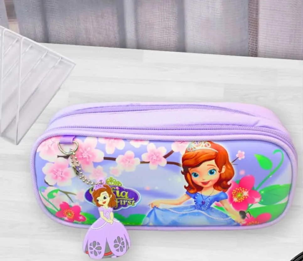Trousse Scolaire,  DOUBLE COMPARTIMENTS